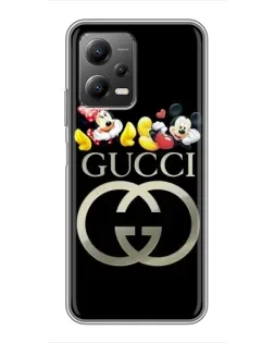 Чехол для Xiaomi POCO X5 (5G) с картинкой «Gucci — герои Disney» Чехол для Xiaomi POCO X5 (5G) с картинкой «Gucci — герои Disney»