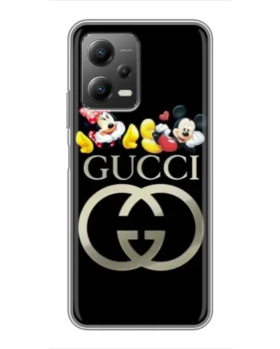 Чехол для Xiaomi POCO X5 (5G) с картинкой «Gucci — герои Disney» Чехол для Xiaomi POCO X5 (5G) с картинкой «Gucci — герои Disney»