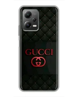 Чехол для Xiaomi POCO X5 (5G) с картинкой «Gucci — стеганый черный» Чехол для Xiaomi POCO X5 (5G) с картинкой «Gucci — стеганый черный»