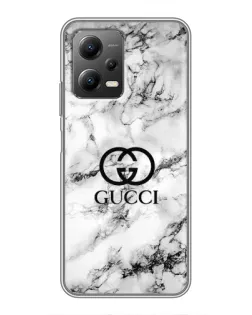 Чехол для Xiaomi POCO X5 (5G) с картинкой «Gucci — мраморный шик» Чехол для Xiaomi POCO X5 (5G) с картинкой «Gucci — мраморный шик»