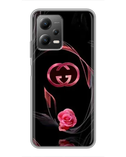 Чехол для Xiaomi POCO X5 (5G) с картинкой «Gucci — неоновая роза» Чехол для Xiaomi POCO X5 (5G) с картинкой «Gucci — неоновая роза»