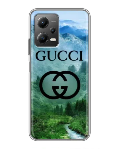 Чехол для Xiaomi POCO X5 (5G) с картинкой «Gucci — горный пейзаж» Чехол для Xiaomi POCO X5 (5G) с картинкой «Gucci — горный пейзаж»