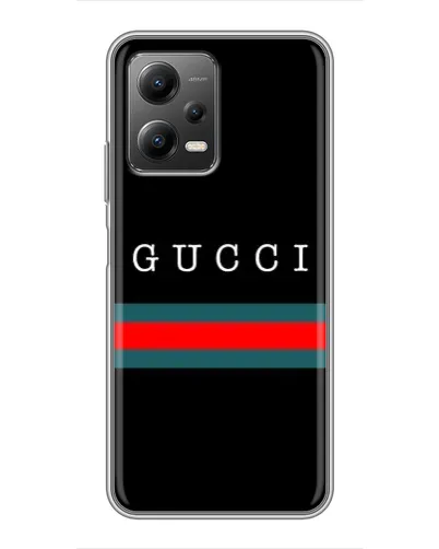 Чехол для Xiaomi POCO X5 (5G) с картинкой «Gucci — красный пояс» Чехол для Xiaomi POCO X5 (5G) с картинкой «Gucci — красный пояс»