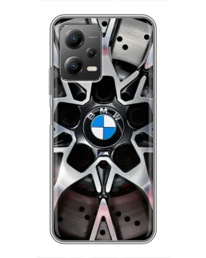 Чехол для Xiaomi POCO X5 (5G) с картинкой «BMW — деталь диска» Чехол для Xiaomi POCO X5 (5G) с картинкой «BMW — деталь диска»