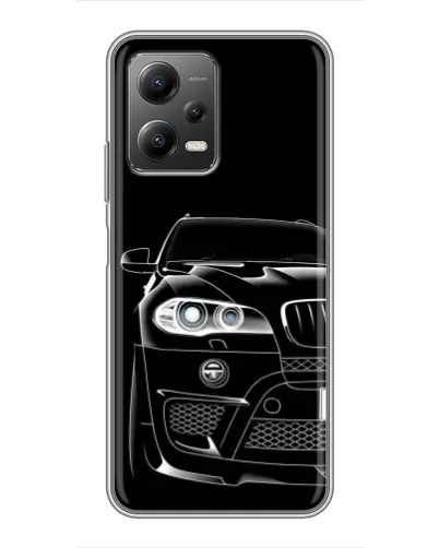 Чехол для Xiaomi POCO X5 (5G) с картинкой «Темный силуэт BMW» Чехол для Xiaomi POCO X5 (5G) с картинкой «Темный силуэт BMW»
