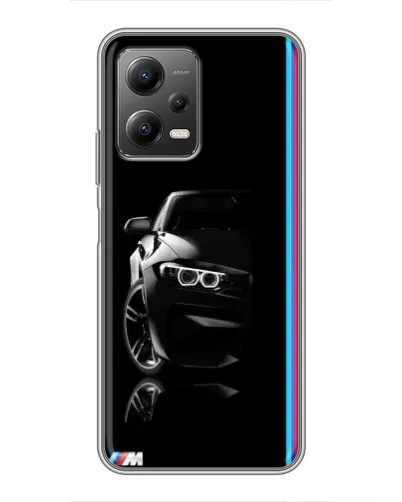 Чехол для Xiaomi POCO X5 (5G) с картинкой «Силуэт BMW в темноте» Чехол для Xiaomi POCO X5 (5G) с картинкой «Силуэт BMW в темноте»
