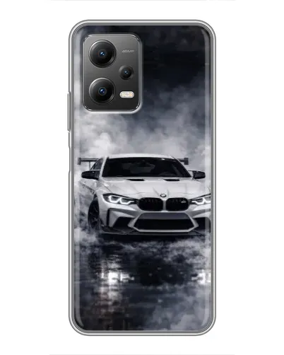 Чехол для Xiaomi POCO X5 (5G) с картинкой «BMW сквозь туман» Чехол для Xiaomi POCO X5 (5G) с картинкой «BMW сквозь туман»