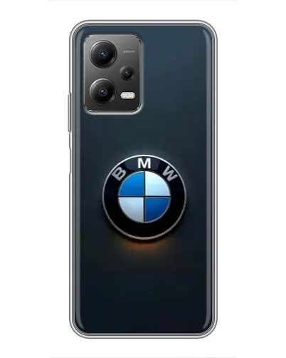 Чехол для Xiaomi POCO X5 (5G) с картинкой «Логотип BMW — минимализм» Чехол для Xiaomi POCO X5 (5G) с картинкой «Логотип BMW — минимализм»