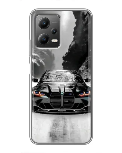 Чехол для Xiaomi POCO X5 (5G) с картинкой «BMW — акварельный дрифт» Чехол для Xiaomi POCO X5 (5G) с картинкой «BMW — акварельный дрифт»