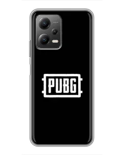 Чехол для Xiaomi POCO X5 (5G) с картинкой «Лого BMW — металлический блеск»