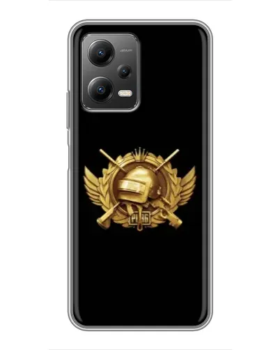 Чехол для Xiaomi POCO X5 (5G) с картинкой «PUBG — оранжевый градиент» Чехол для Xiaomi POCO X5 (5G) с картинкой «PUBG — оранжевый градиент»