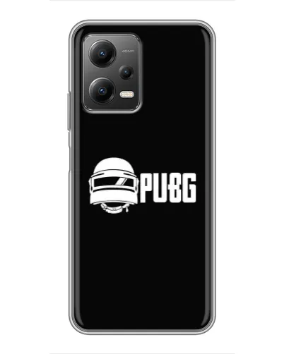 Чехол для Xiaomi POCO X5 (5G) с картинкой «PUBG — классический лого» Чехол для Xiaomi POCO X5 (5G) с картинкой «PUBG — классический лого»