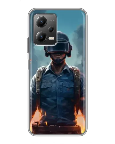 Чехол для Xiaomi POCO X5 (5G) с картинкой «PUBG — реалистичный герой» Чехол для Xiaomi POCO X5 (5G) с картинкой «PUBG — реалистичный герой»