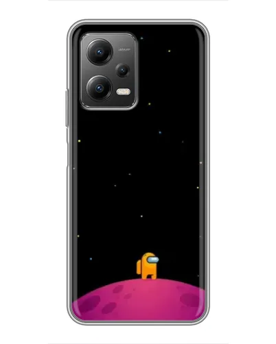 Чехол для Xiaomi POCO X5 (5G) с картинкой «Одинокий герой на планете»