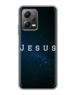 Чехол для Xiaomi POCO X5 (5G) с картинкой «Звездное небо Jesus»