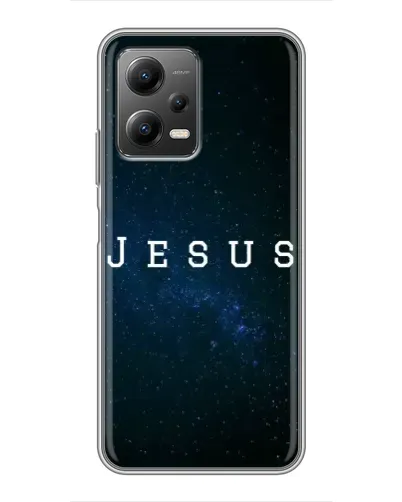 Чехол для Xiaomi POCO X5 (5G) с картинкой «Звездное небо Jesus»