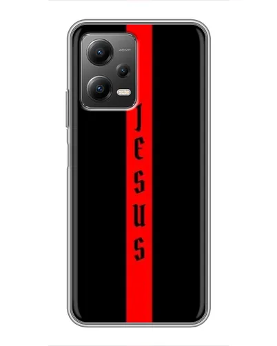 Чехол для Xiaomi POCO X5 (5G) с картинкой «Красная линия веры»