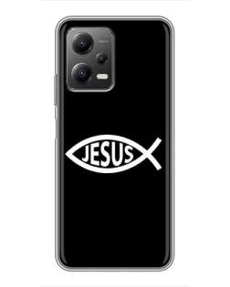 Чехол для Xiaomi POCO X5 (5G) с картинкой «Классический Jesus»