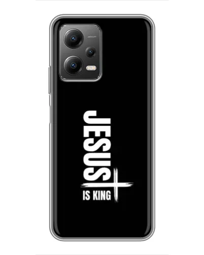 Чехол для Xiaomi POCO X5 (5G) с картинкой «Вертикаль веры Jesus»