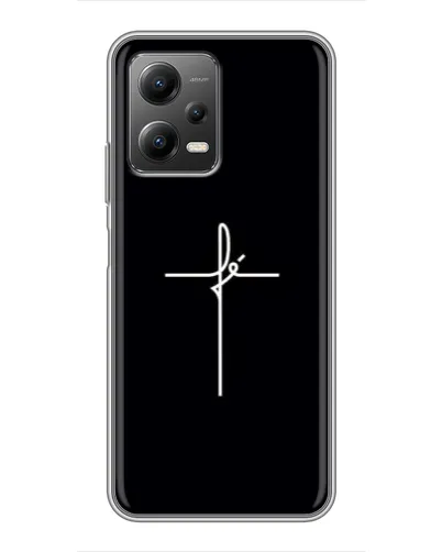 Чехол для Xiaomi POCO X5 (5G) с картинкой «Тонкий крест» Чехол для Xiaomi POCO X5 (5G) с картинкой «Тонкий крест»