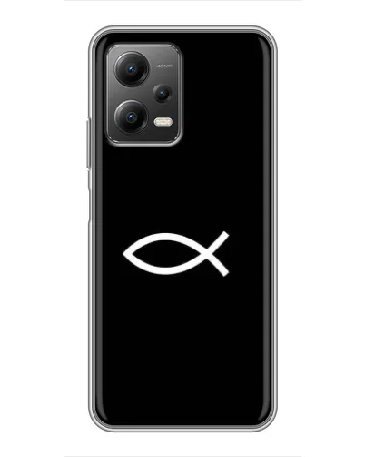 Чехол для Xiaomi POCO X5 (5G) с картинкой «Символ рыбы Jesus» Чехол для Xiaomi POCO X5 (5G) с картинкой «Символ рыбы Jesus»