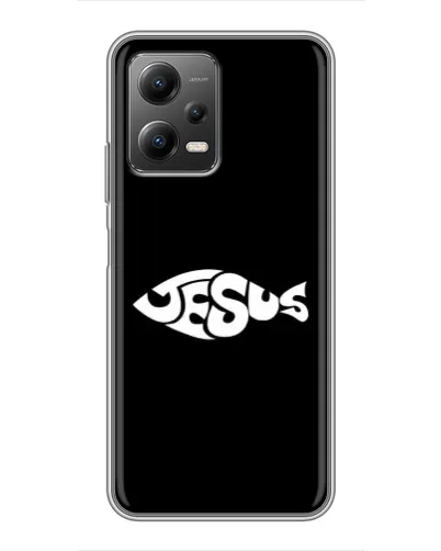 Чехол для Xiaomi POCO X5 (5G) с картинкой «Рыба Jesus» Чехол для Xiaomi POCO X5 (5G) с картинкой «Рыба Jesus»