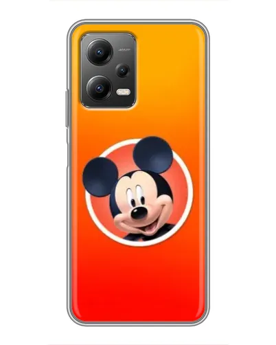 Чехол для Xiaomi POCO X5 (5G) с картинкой «Mickey в круге»