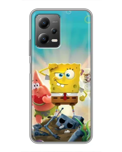 Чехол для Xiaomi POCO X5 (5G) с картинкой «Спанч Боб победитель» Чехол для Xiaomi POCO X5 (5G) с картинкой «Спанч Боб победитель»
