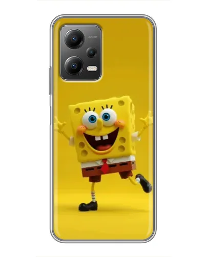 Чехол для Xiaomi POCO X5 (5G) с картинкой «Позитивный Губка Боб» Чехол для Xiaomi POCO X5 (5G) с картинкой «Позитивный Губка Боб»