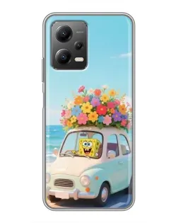 Чехол для Xiaomi POCO X5 (5G) с картинкой «Автомобильное путешествие»