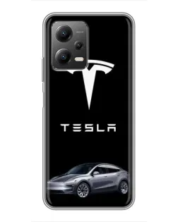 Чохол для Xiaomi POCO X5 (5G) з картинкою «Tesla Model Y» Чохол для Xiaomi POCO X5 (5G) з картинкою «Tesla Model Y»