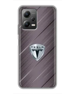 Чохол для Xiaomi POCO X5 (5G) з картинкою «Металева текстура Tesla» Чохол для Xiaomi POCO X5 (5G) з картинкою «Металева текстура Tesla»