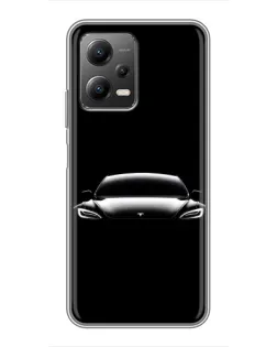 Чохол для Xiaomi POCO X5 (5G) з картинкою «Фари Tesla Night» Чохол для Xiaomi POCO X5 (5G) з картинкою «Фари Tesla Night»