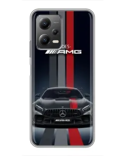 Чехол для Xiaomi POCO X5 (5G) с картинкой «Mercedes — белый карбон» Чехол для Xiaomi POCO X5 (5G) с картинкой «Mercedes — белый карбон»