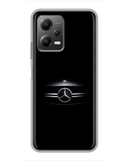 Чехол для Xiaomi POCO X5 (5G) с картинкой «Mercedes — абстрактные линии» Чехол для Xiaomi POCO X5 (5G) с картинкой «Mercedes — абстрактные линии»