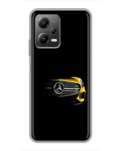 Чехол для Xiaomi POCO X5 (5G) с картинкой «Mercedes — ретро стиль»