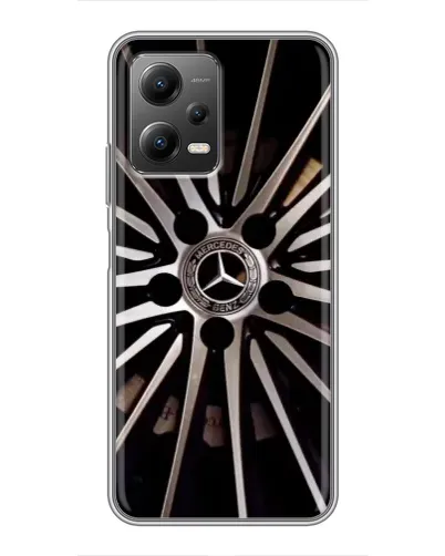 Чехол для Xiaomi POCO X5 (5G) с картинкой «Диск Mercedes»