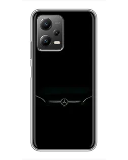 Чехол для Xiaomi POCO X5 (5G) с картинкой «Mercedes Stealth Look»