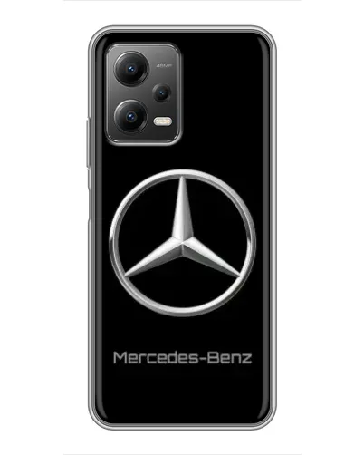 Чехол для Xiaomi POCO X5 (5G) с картинкой «Mercedes Silver Logo»