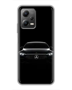 Чехол для Xiaomi POCO X5 (5G) с картинкой «Mercedes Vision — концепт»
