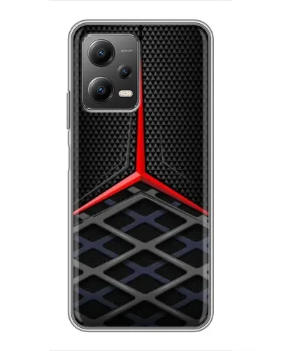 Чехол для Xiaomi POCO X5 (5G) с картинкой «Mercedes Carbon Grid»