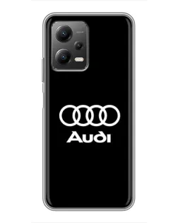 Чехол для Xiaomi POCO X5 (5G) с картинкой «Классическое лого Audi»