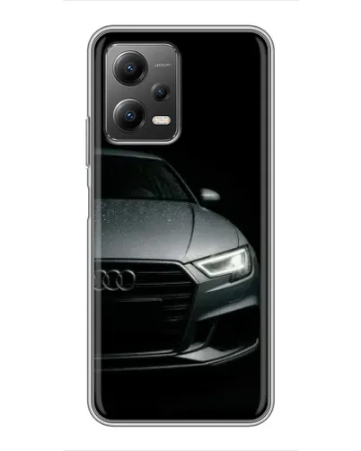 Чехол для Xiaomi POCO X5 (5G) с картинкой «Audi — детализация кузова»