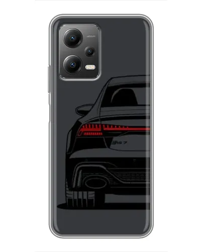 Чехол для Xiaomi POCO X5 (5G) с картинкой «Задняя часть Audi — арт»