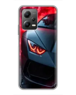 Чехол для Xiaomi POCO X5 (5G) с картинкой «Lamborghini красное сияние» Чехол для Xiaomi POCO X5 (5G) с картинкой «Lamborghini красное сияние»