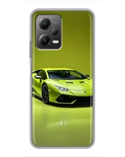 Чехол для Xiaomi POCO X5 (5G) с картинкой «Салатовый Lamborghini Huracan» Чехол для Xiaomi POCO X5 (5G) с картинкой «Салатовый Lamborghini Huracan»