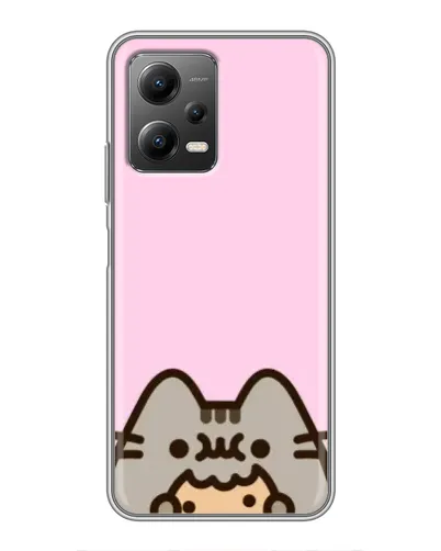 Чехол для Xiaomi POCO X5 (5G) с картинкой «Pusheen и печенье» Чехол для Xiaomi POCO X5 (5G) с картинкой «Pusheen и печенье»