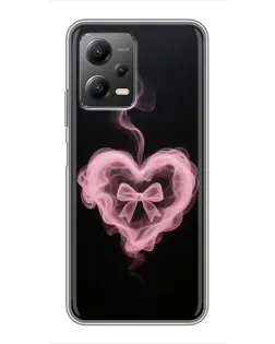 Чехол для Xiaomi POCO X5 (5G) с картинкой «Дымчатое сердце»
