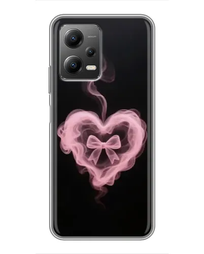 Чехол для Xiaomi POCO X5 (5G) с картинкой «Дымчатое сердце»