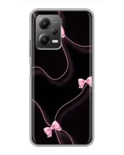Чехол для Xiaomi POCO X5 (5G) с картинкой «Розовые ленты»